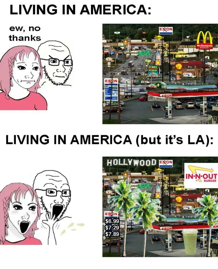 USA 🤢; La 😍😍