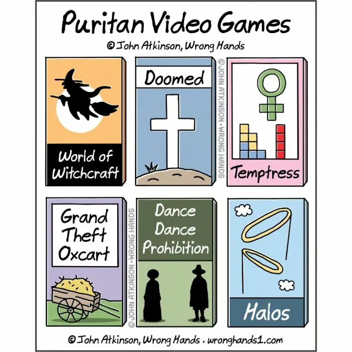 42 Hilarious Comics Referencing Our Culture, Literature And Art, By John Atkinson (New Pics)