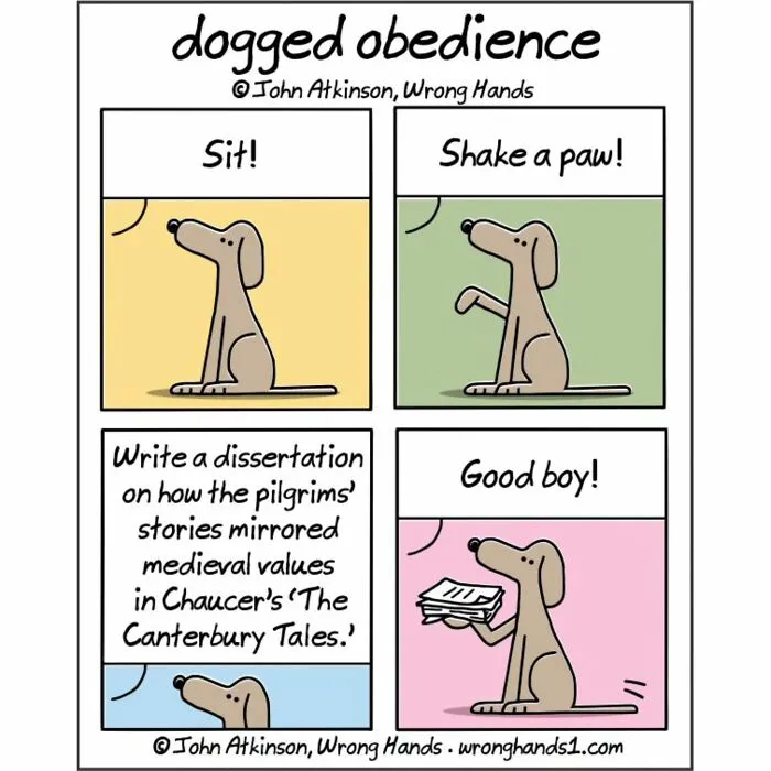 42 Hilarious Comics Referencing Our Culture, Literature And Art, By John Atkinson (New Pics)