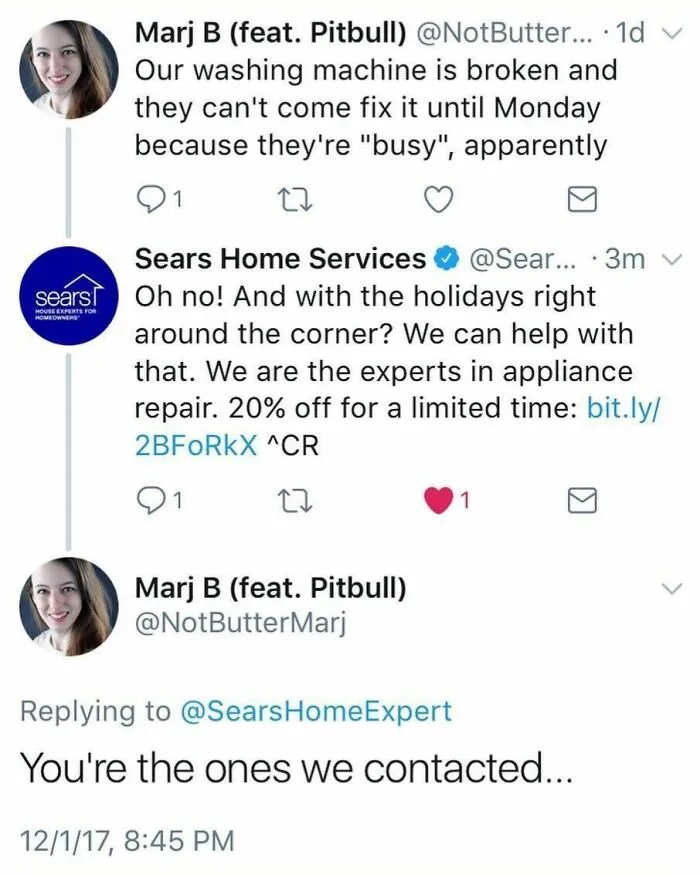 Sears Gets Into The Holiday Spirit