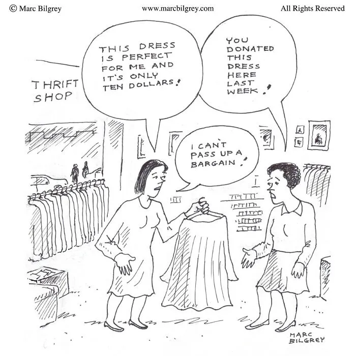 42 New One-Panel Cartoons By Marc Bilgrey That Find Humor In Life’s Little Moments