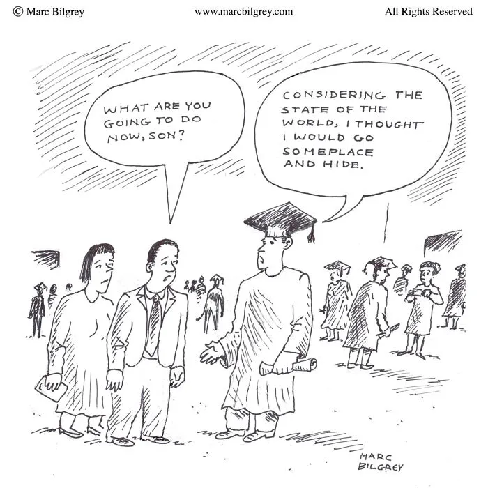 42 New One-Panel Cartoons By Marc Bilgrey That Find Humor In Life’s Little Moments