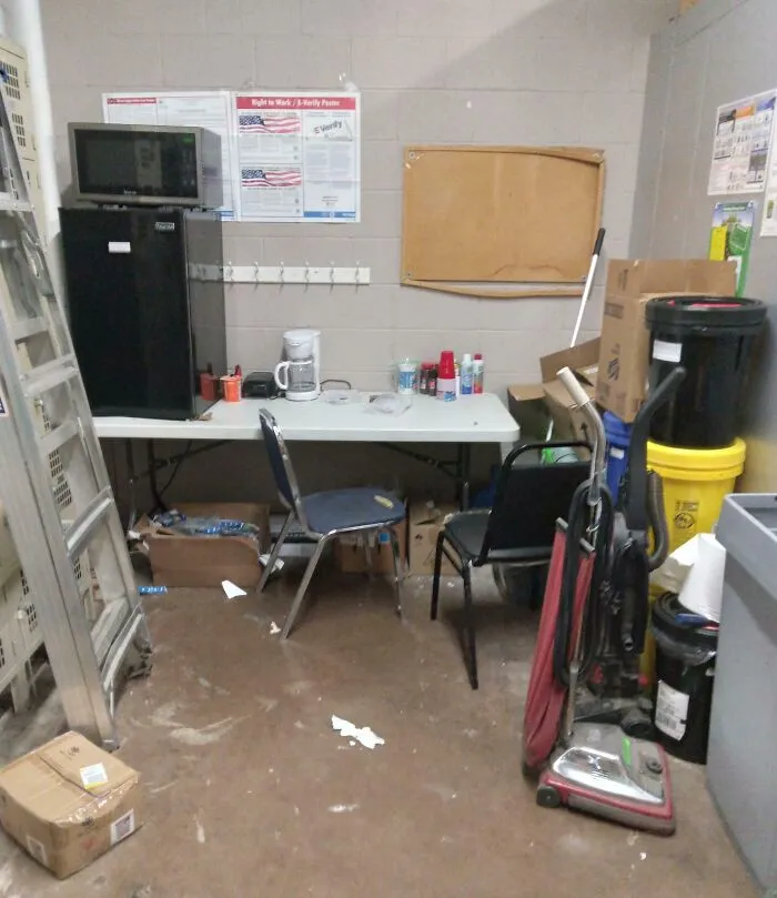 Are We Still Posting "Break Rooms"?