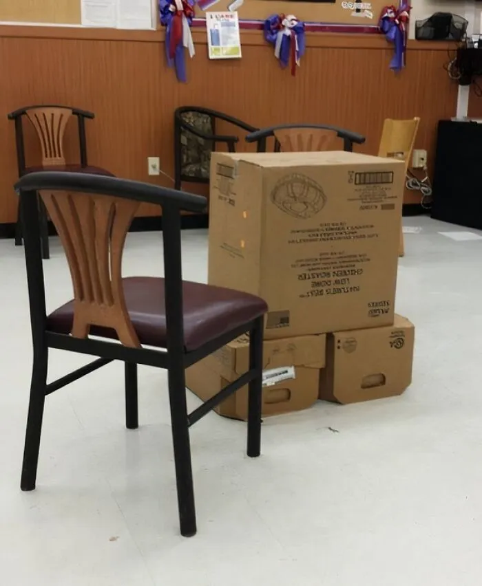 I Work At A Multi Million Dollar Corporation And This Is Our Break Room Table