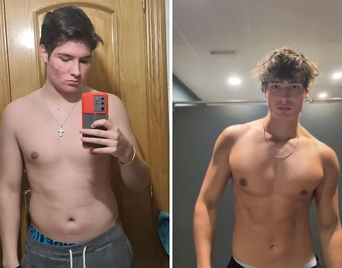45 Incredible Transformations That People Went Through After Deciding They Needed To Change