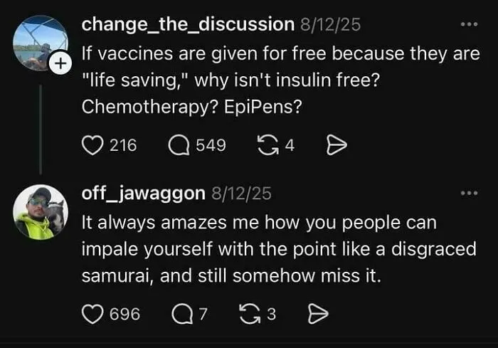 You Can Impale Yourself With The Point Like A Disgraced Samurai And Still Miss It