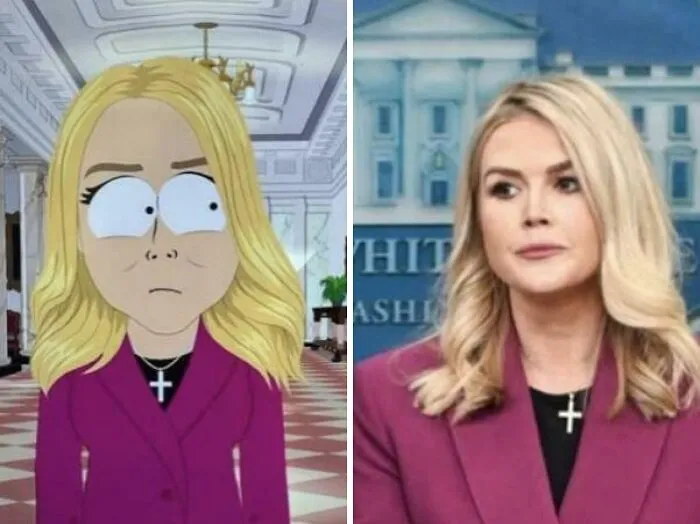 Press Secretary Karoline Leavitt Was Born 11 Days After South Park First Aired