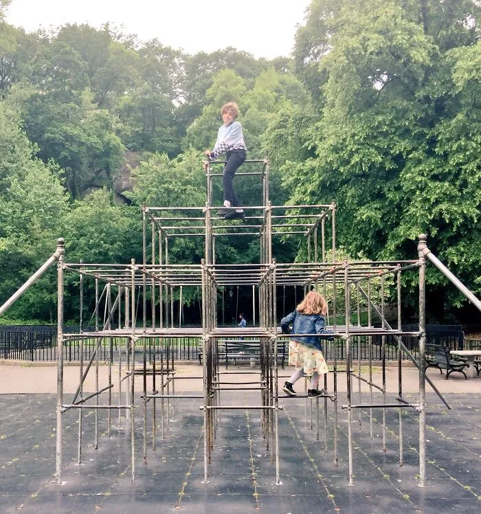 Jungle Gyms Were Designed Without Safety Nets. Climbing Structures Were Built High, With No Regard For The Hard Ground Below