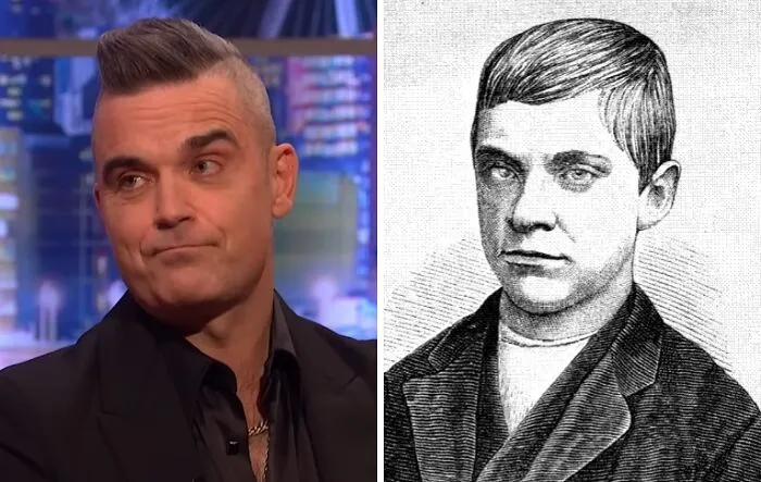 Robbie Williams Looks Like Jesse Pomeroy