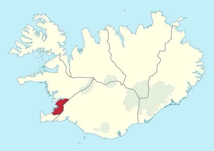 The Red Area Is Home To Around 60% Of Icelanders, Despite Covering Just 1% Of The Land