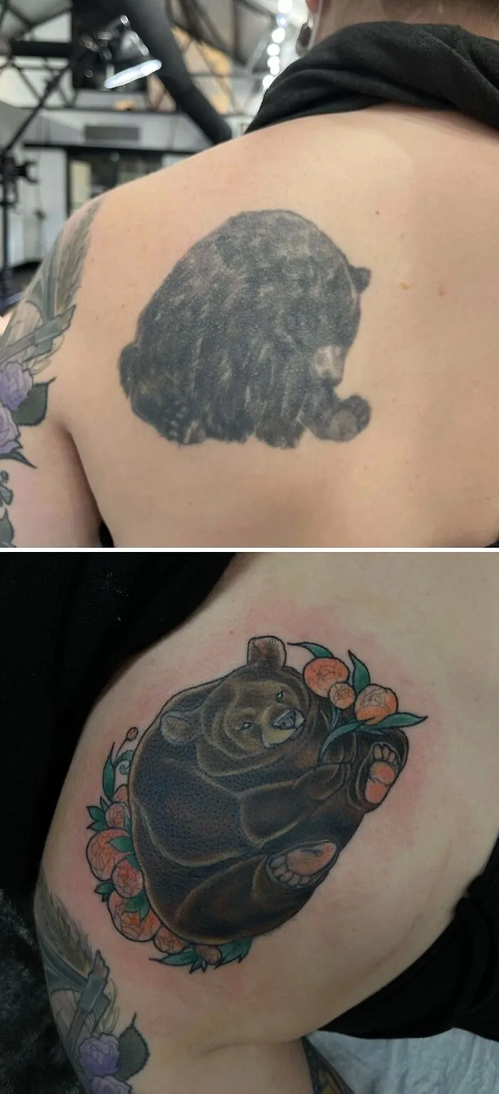 Sad Bear Coverup