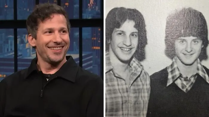 Andy Samberg Looks Like A Person In HS Yearbook From 1978