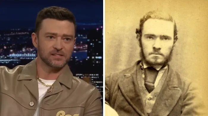 Justin Timberlake Looks Like Old-Timey Criminal Charles Burns 