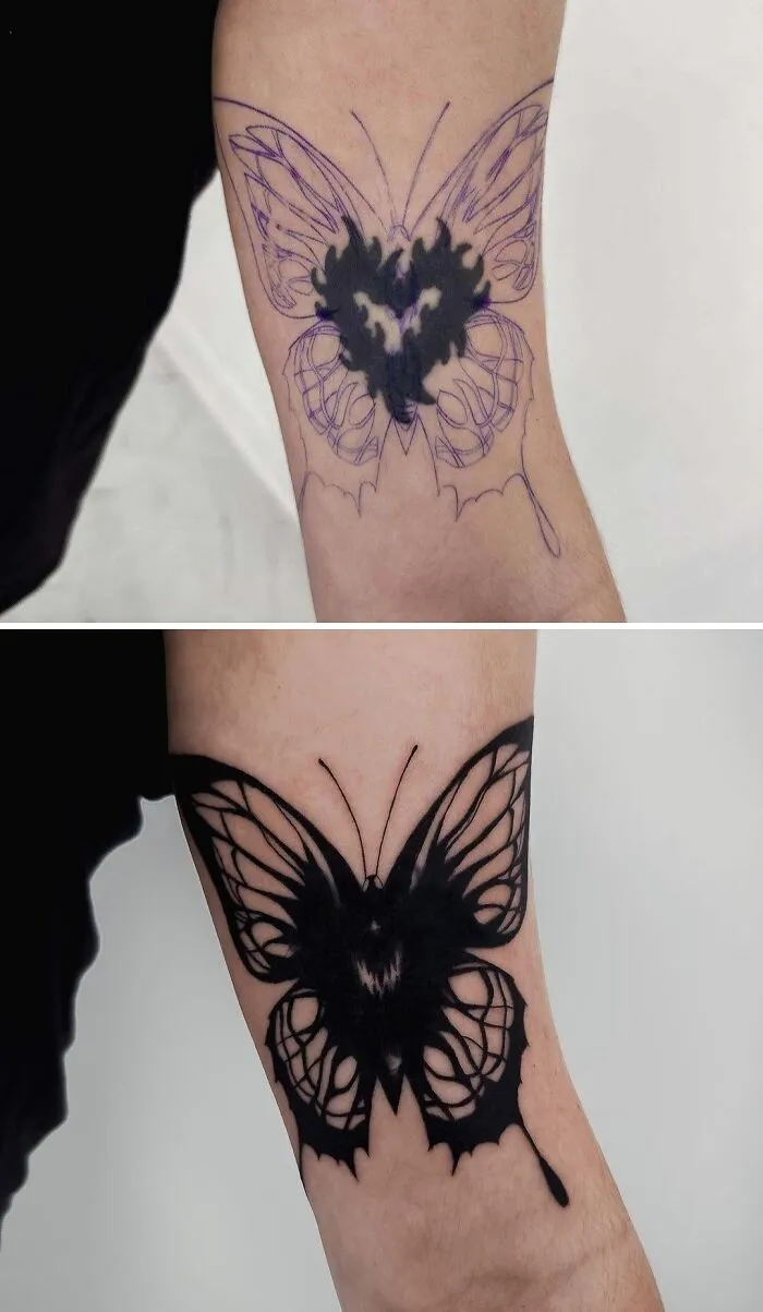 Blackwork Coverup