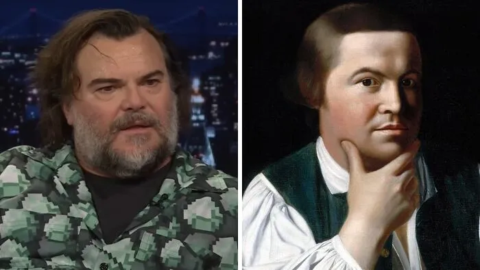 Jack Black Looks Like Paul Revere