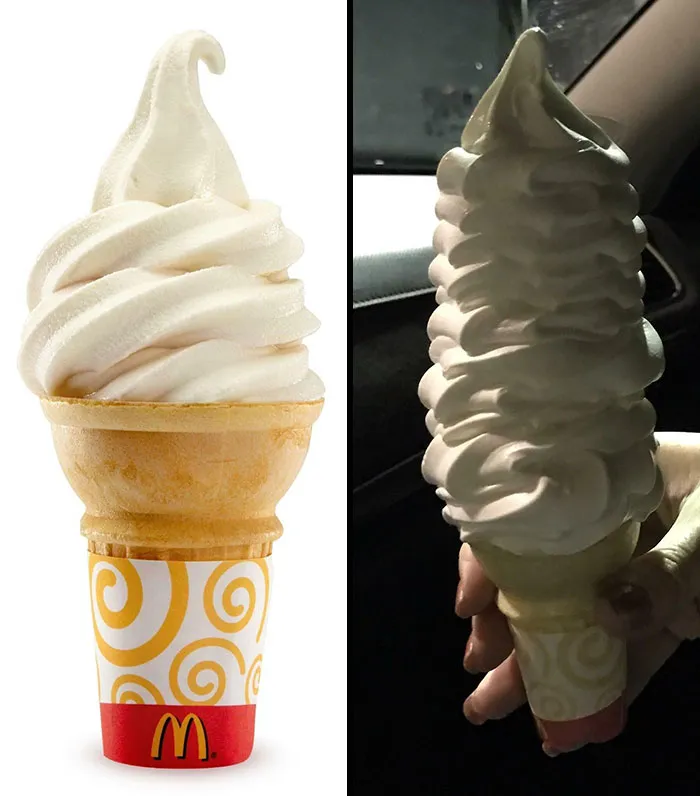 My Wife's McDonald's Cone In The Drive Through Last Night