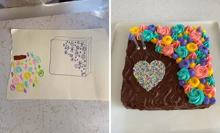 The Birthday Cake My Wife Made For Our Daughter