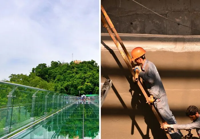 Would You Rather Walk Across A Glass Bridge Over A Canyon Or Climb A Rusty Ladder Up The Side Of A Skyscraper?