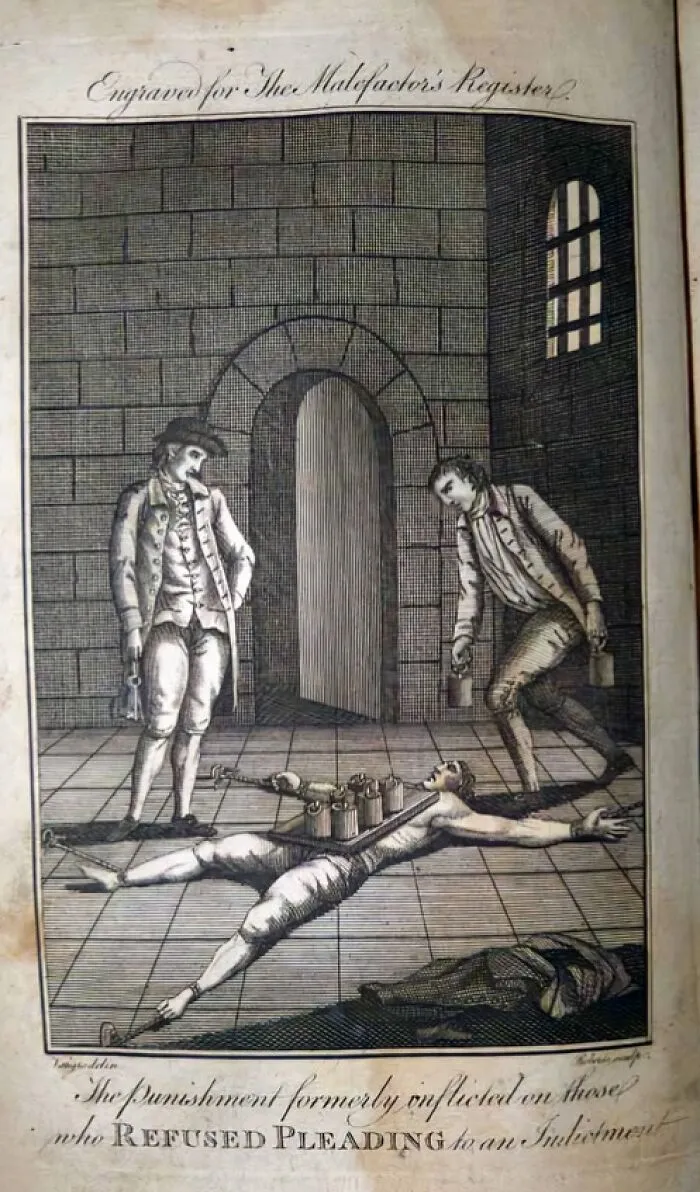 The Pressing Board (Peine Forte Et Dure)