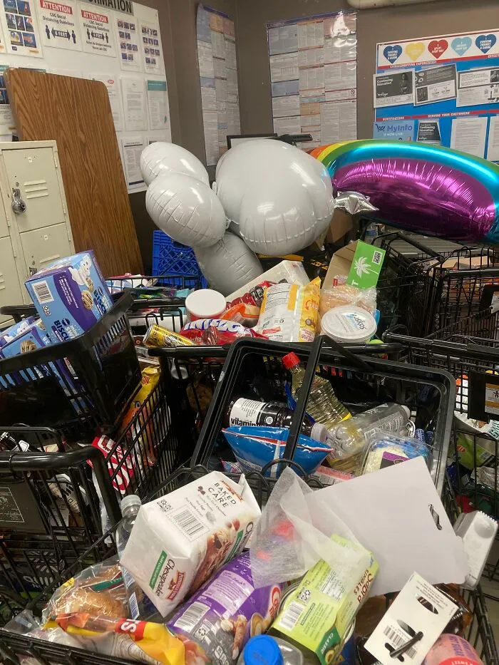 Go Backs And Go Backs And Go Backs. They’ve Been In The Break Room For Over A Week
