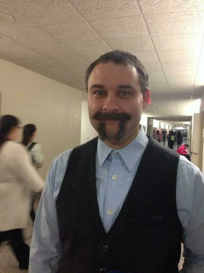 My Math Teacher Takes Pi Day (And Facial Hair) Seriously