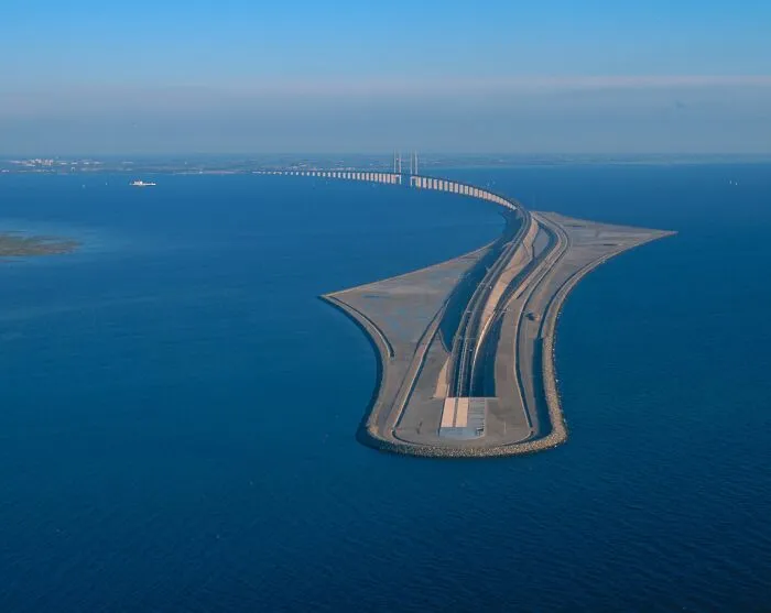 Øresund Bridge Tunnel, Connecting Sweden To Denmark