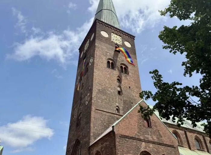 Church In Aarhus, Denmark - Celebrating Pride