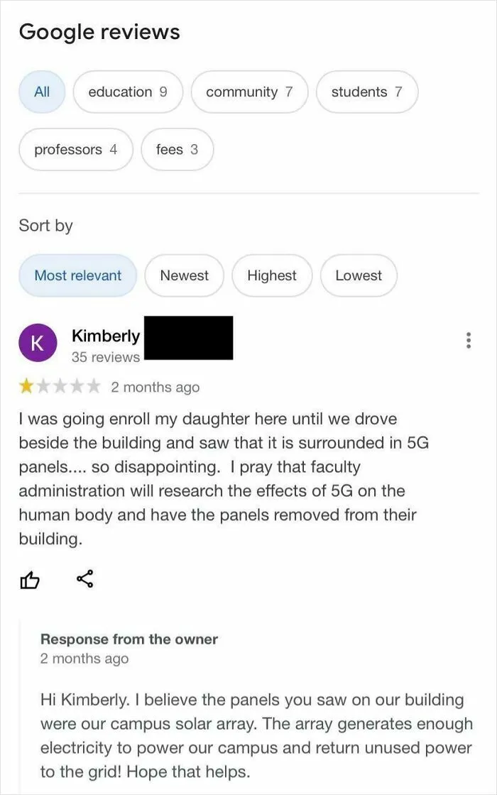 This Review Of My University