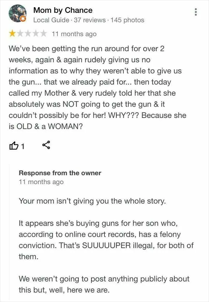 A Review For A Local Gun Range