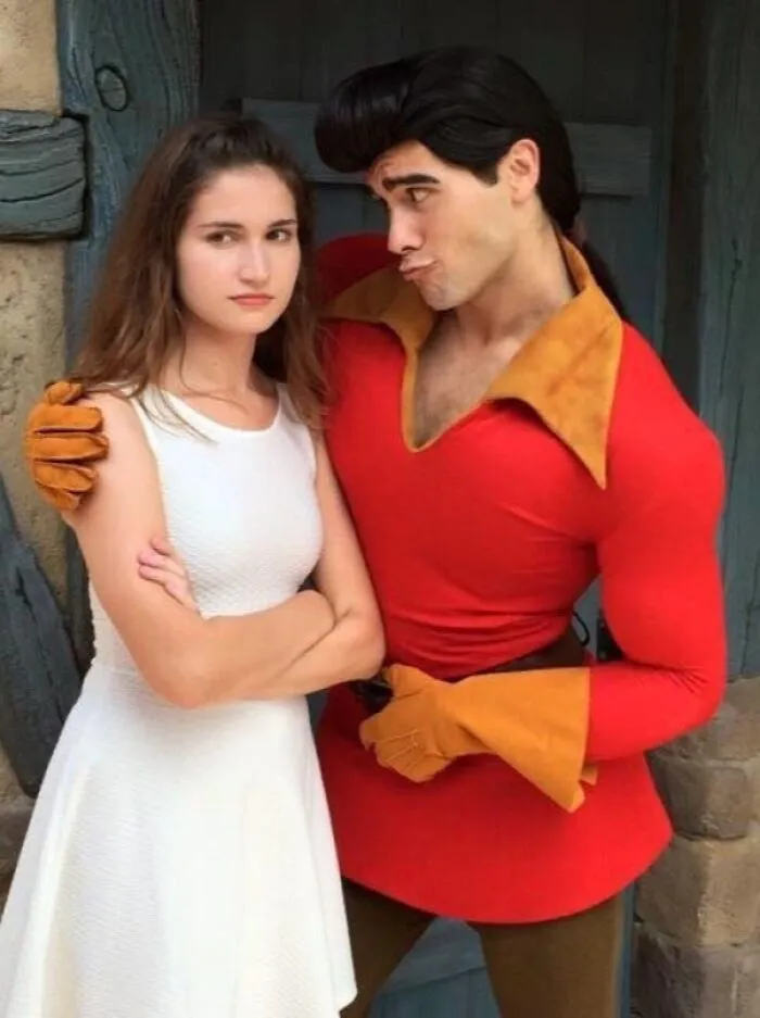 My Friend, Who Is A Women's Studies Major Just Met Gaston At Disney World