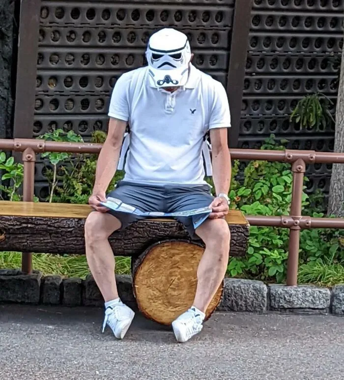 This Stormtrooper Wouldn't Stop Staring At Me At Disneyland Yesterday