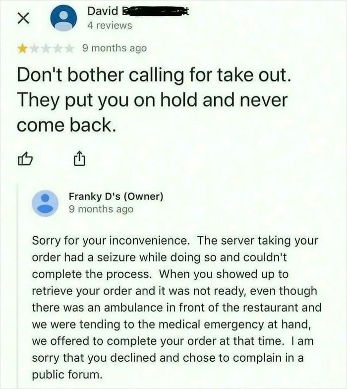 Imagine Complaining About This