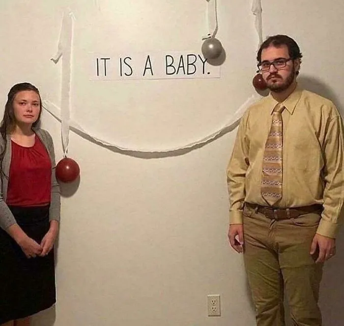 Blursed Gender Reveal Party
