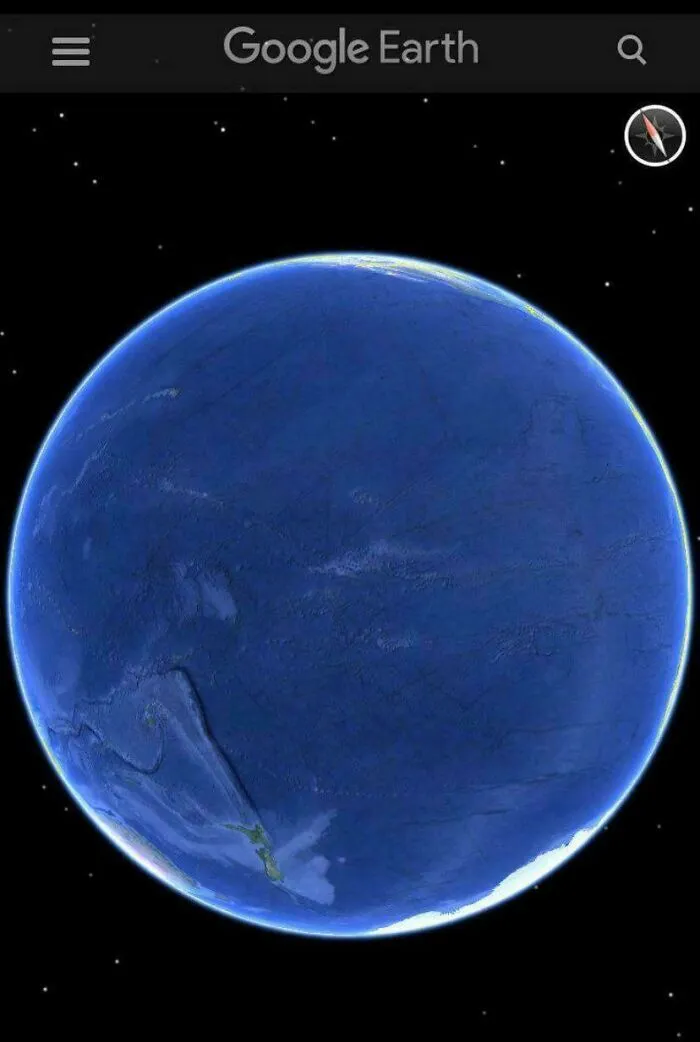 El lado del planeta que no solemos ver