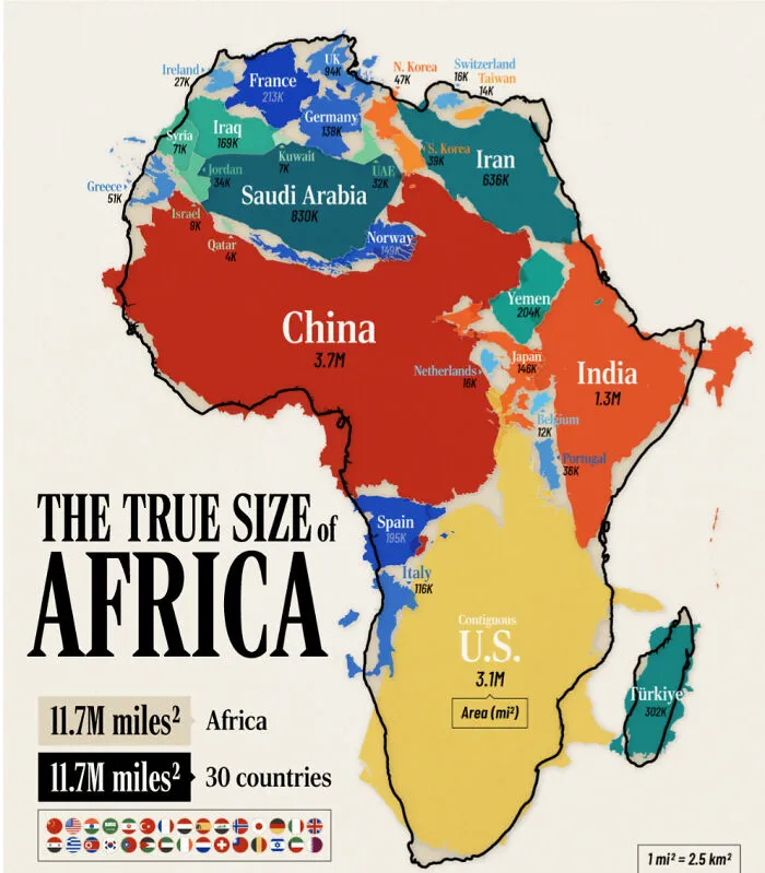 Africa Is Humongous