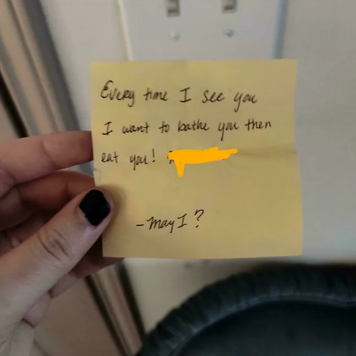 Really Creepy Note Left On My Door This Morning??