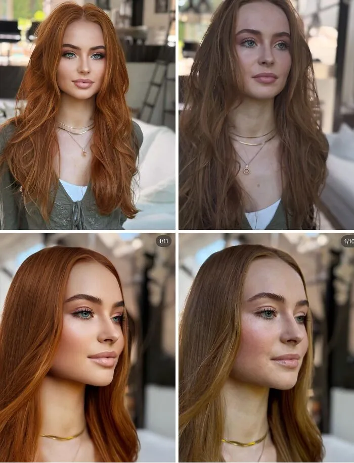 En el insta de su peluquera / maquilladora.