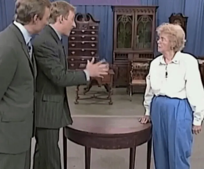 Claire Was At A Garage Sale Where She Bought A Moldy Table For $25, Drawn To Its Shape And Size
