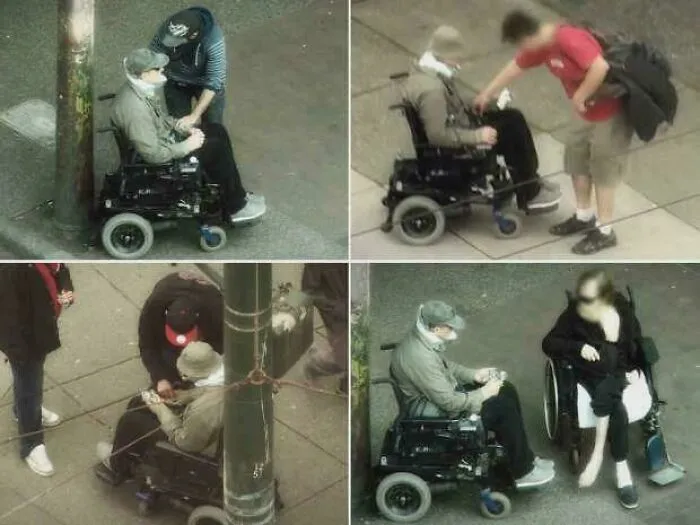 A Canadian Cop Went Undercover In A Wheelchair, Leaving Cash Visible To Attract Thieves. Instead, He Received Money, Prayers, And Warnings, With Zero Arrests In Five Days