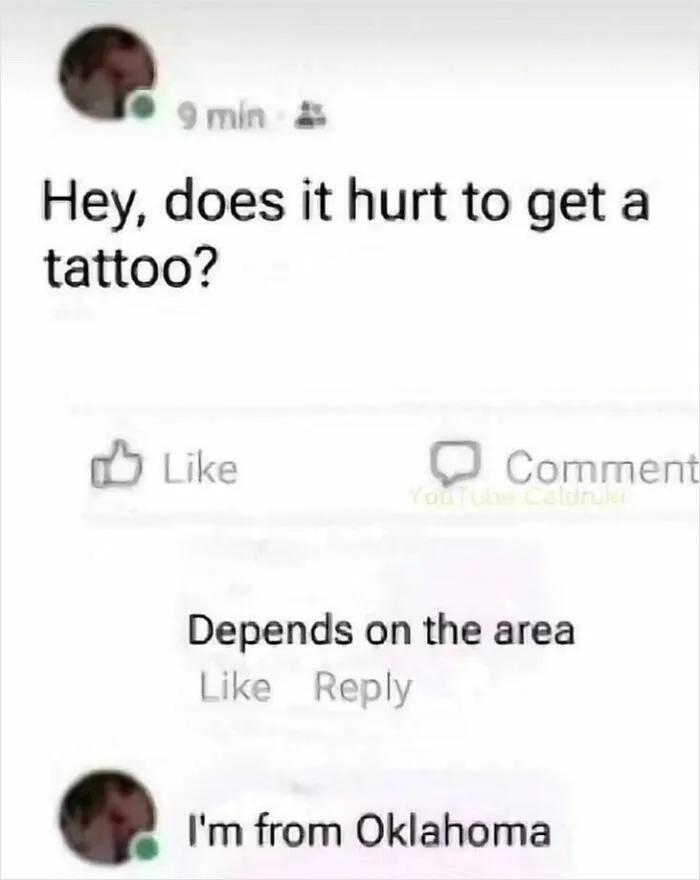 Depends On The Area