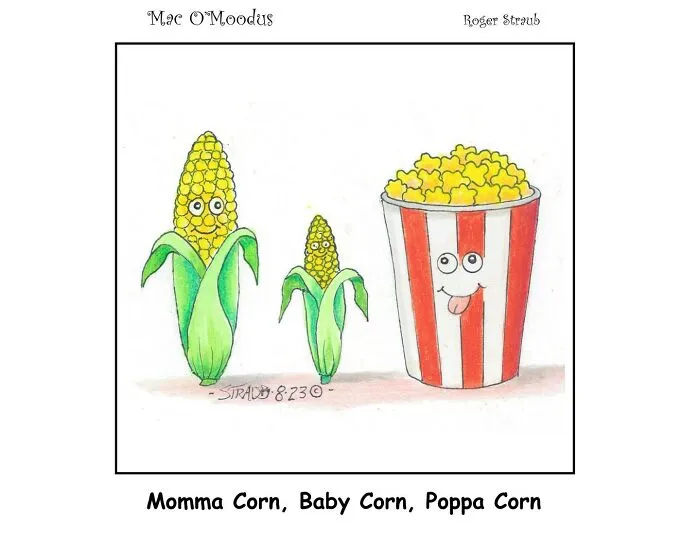 Roger Straub’s Mac O’Moodus Is Back With 50 Clever Comics Full Of Whimsy And Wordplay