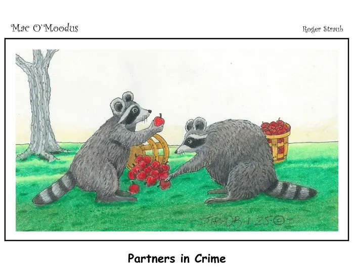 Roger Straub’s Mac O’Moodus Is Back With 50 Clever Comics Full Of Whimsy And Wordplay