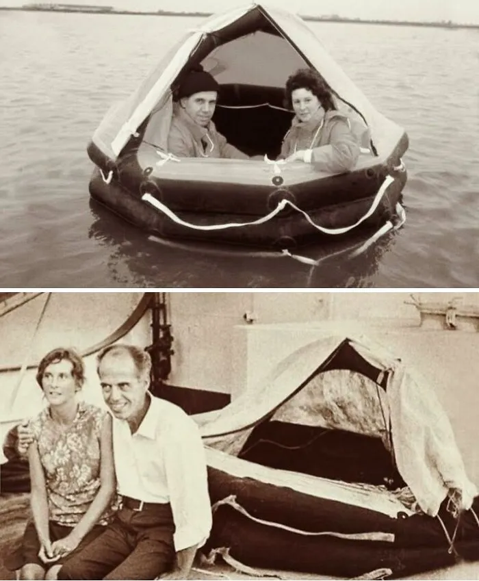 In 1973, British Couple Maurice And Maralyn Bailey Survived An Astonishing 118 Days Adrift In The Pacific Ocean After Their Yacht, Auralyn, Was Struck By A Whale And Sank