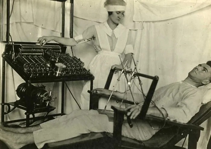 Electrical Treatment For Psychological Disorders During Wwi