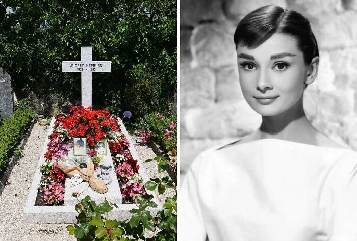 Audrey Hepburn, Tolochenaz, Switzerland
