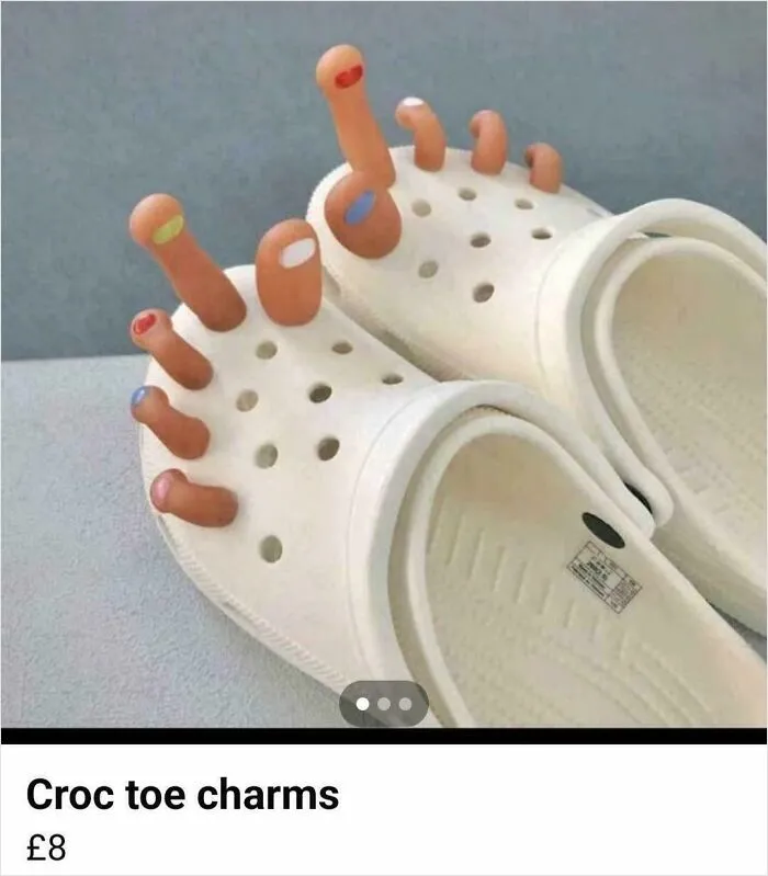Croc Toe Charms