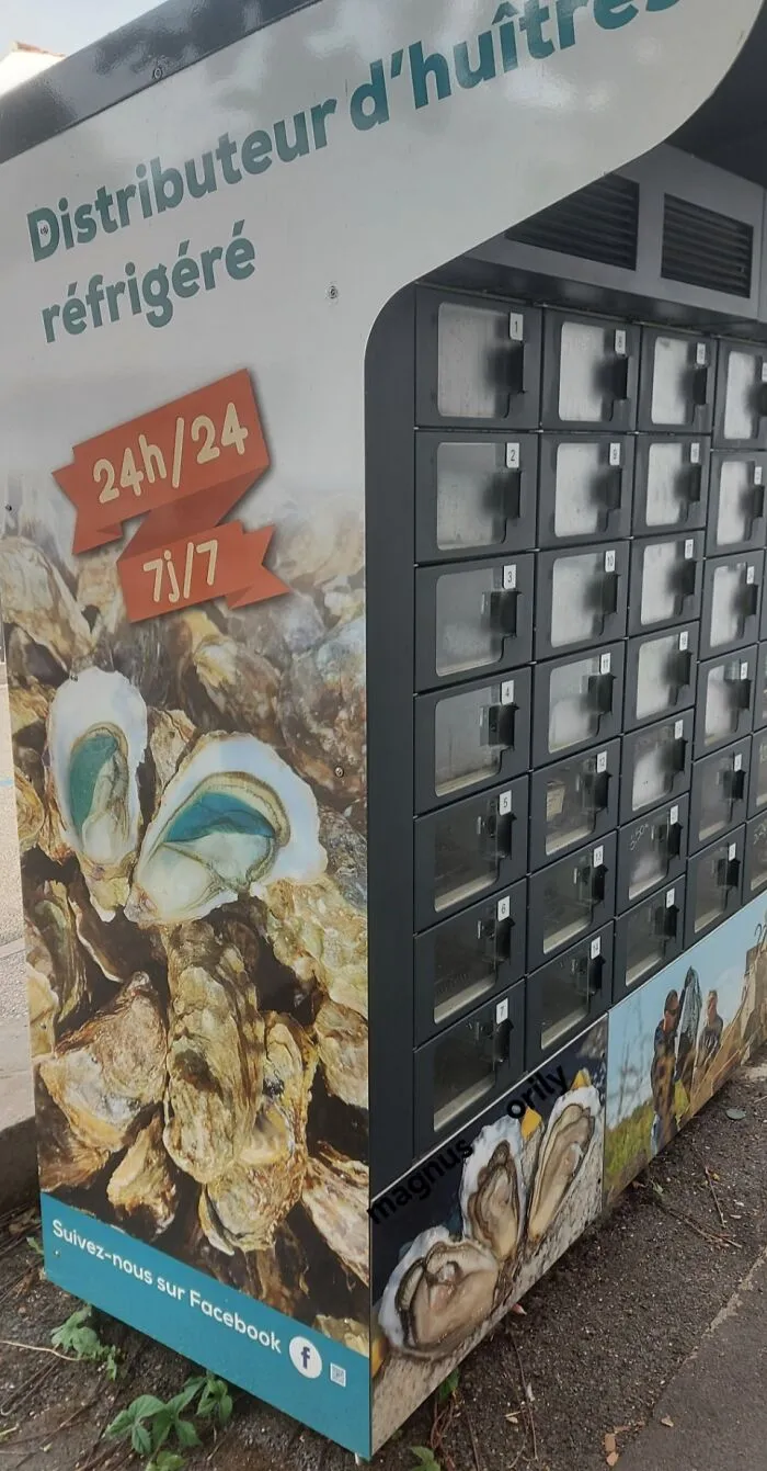 24hr Oyster Vending Machine