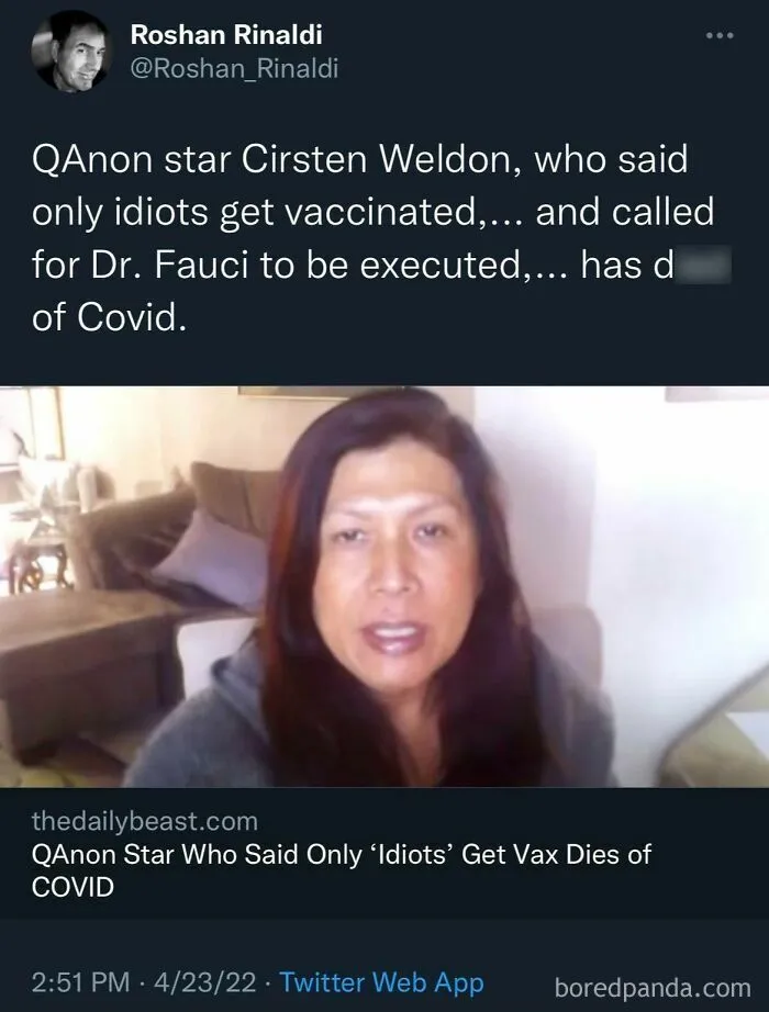 Turns Out She Was The Idiot All Along