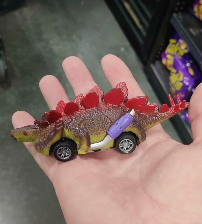 This Awesome Dino Car I Found. I Would Have Loved It As A Child