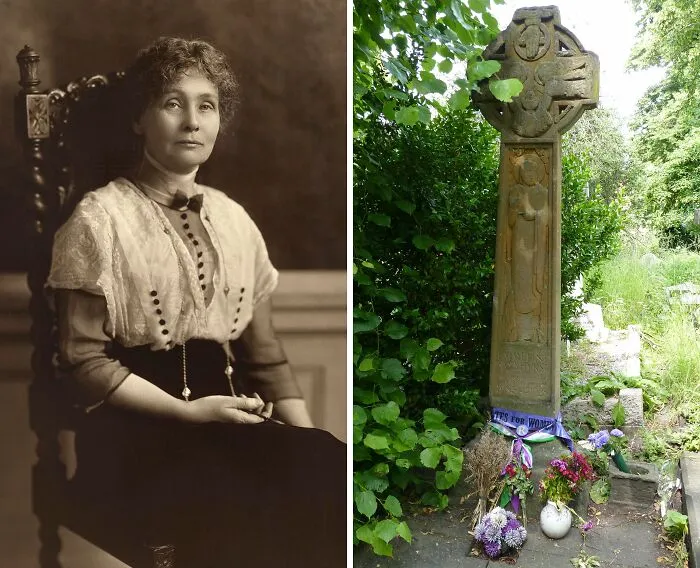 Emmeline Pankhurst, London, England, UK